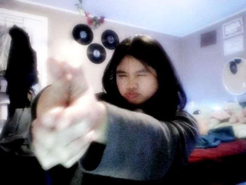 Mirai Wilkins, lives in finland but is originally from japan, 18 years old