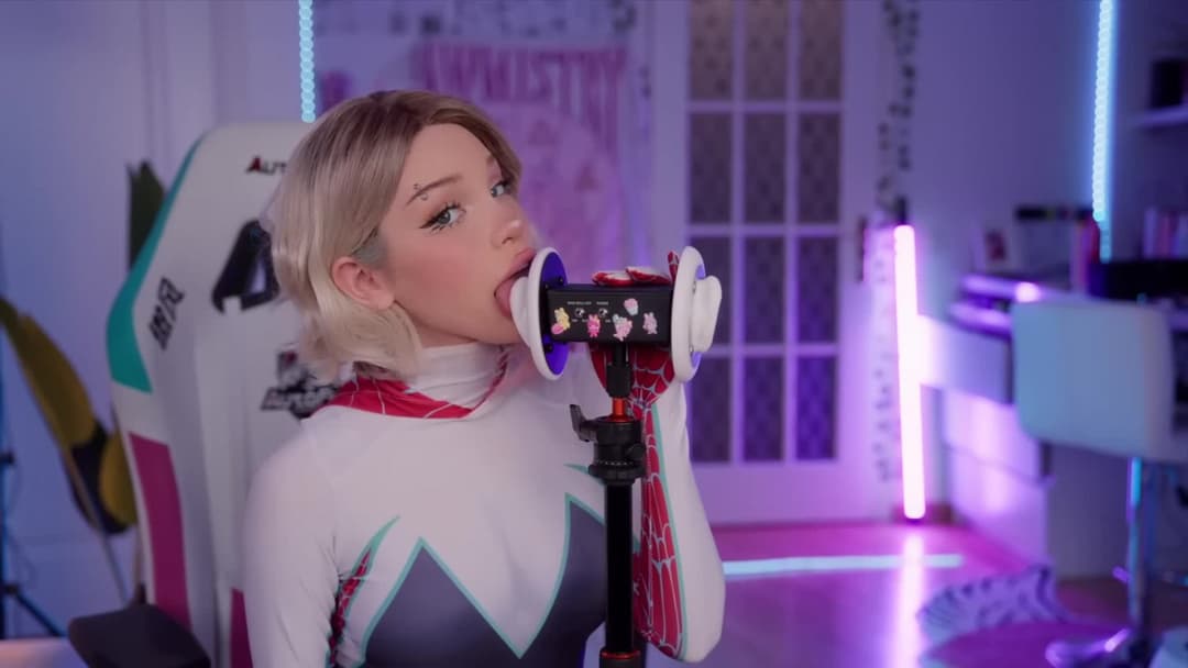 Alice Delish Ear Licking ASMR