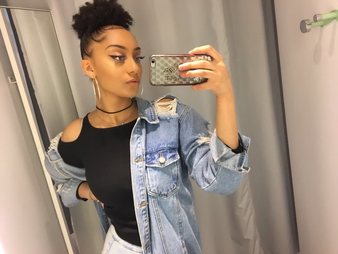 British Ebony Teen Stephanie aka Ebony Beauty Seymone (Rare Collection - Photo Gallery)