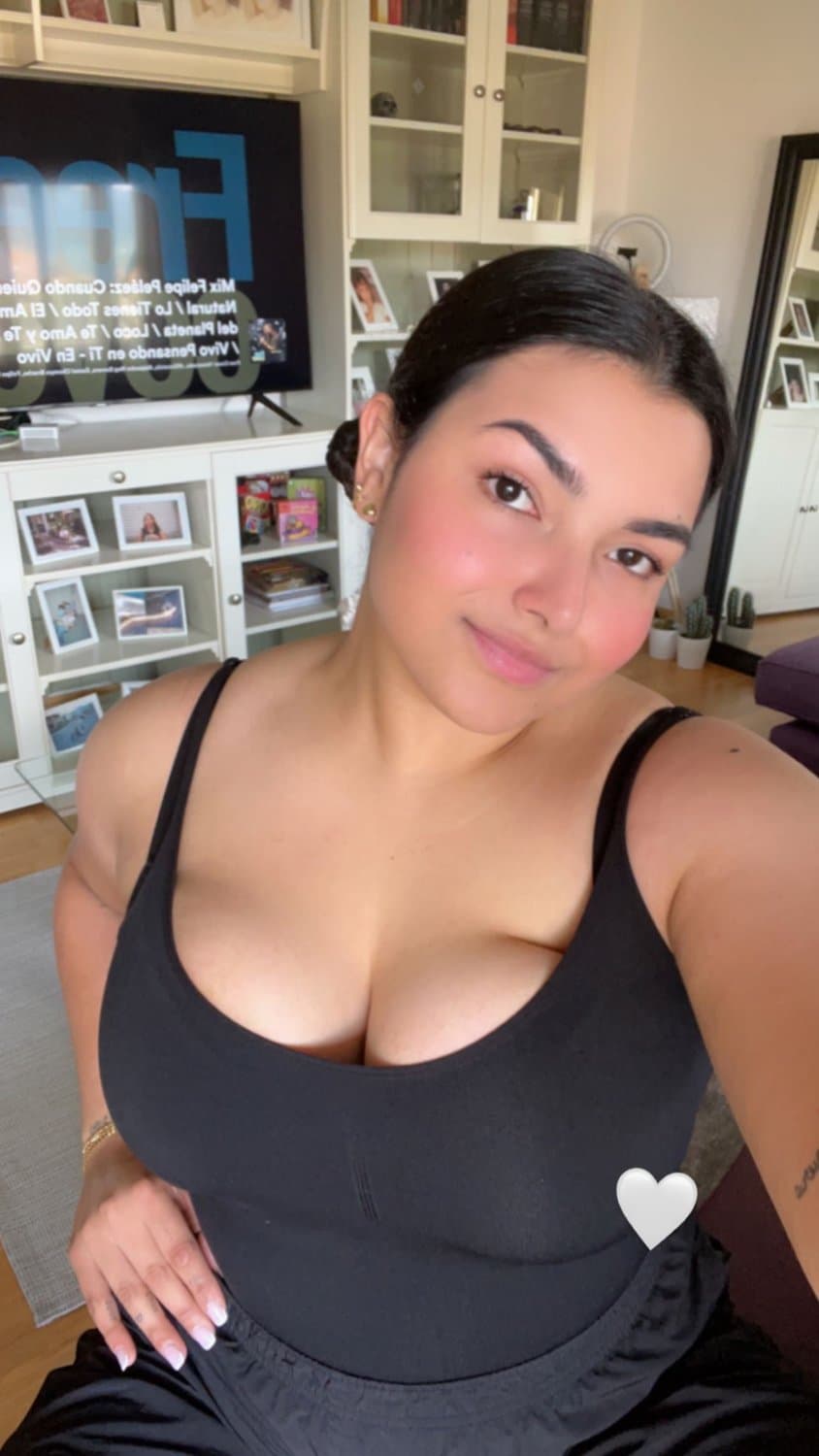 Spanish OF Beauty With GORGEOUS Natural Tits