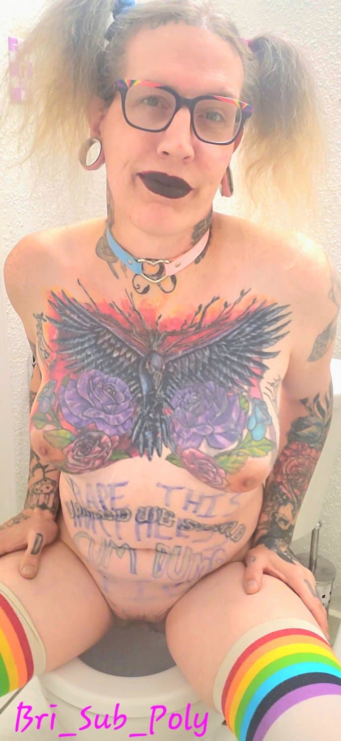 Bouncing on giant toy to keep that sloppy asshole permanently ruined and drinking piss