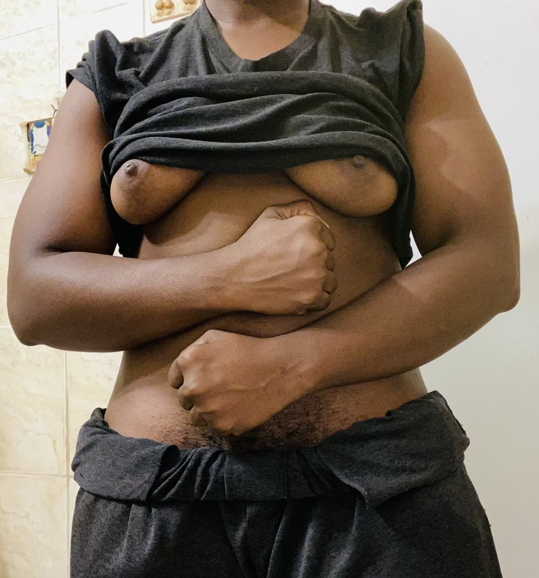 Black Thick Masculinity muscle Stud Dyke tomboy lesbian Butch