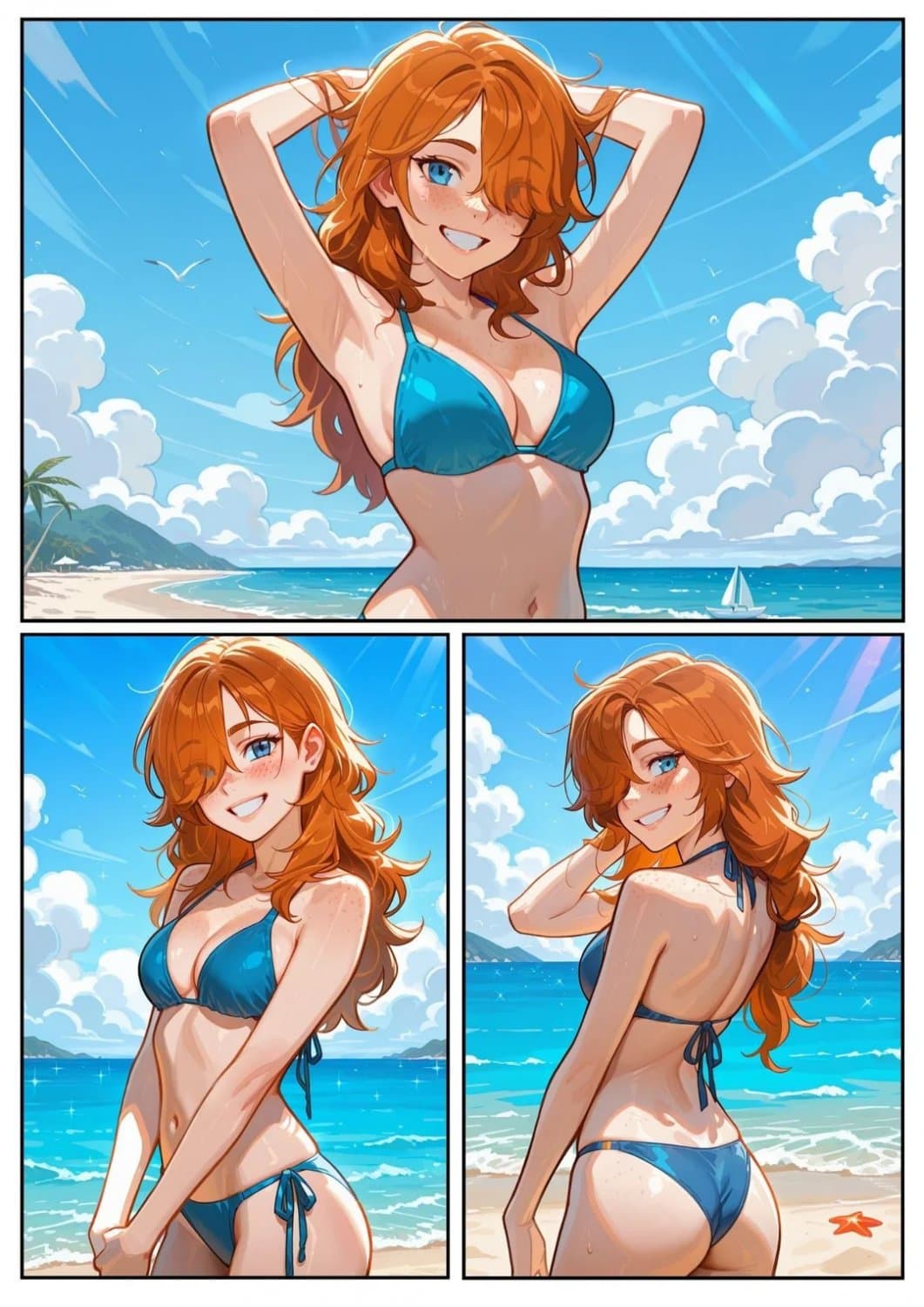 Scarlett Blaze - Vol. 4 "Beachside Temptations"