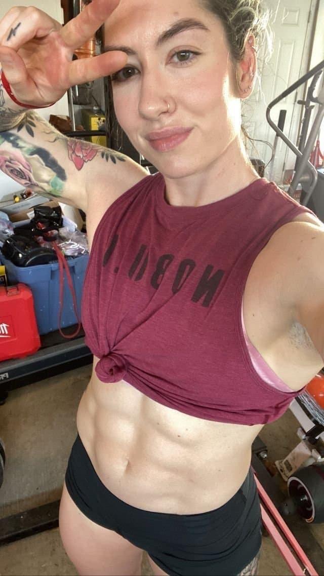 Muscular woman Armpit Ai Generate