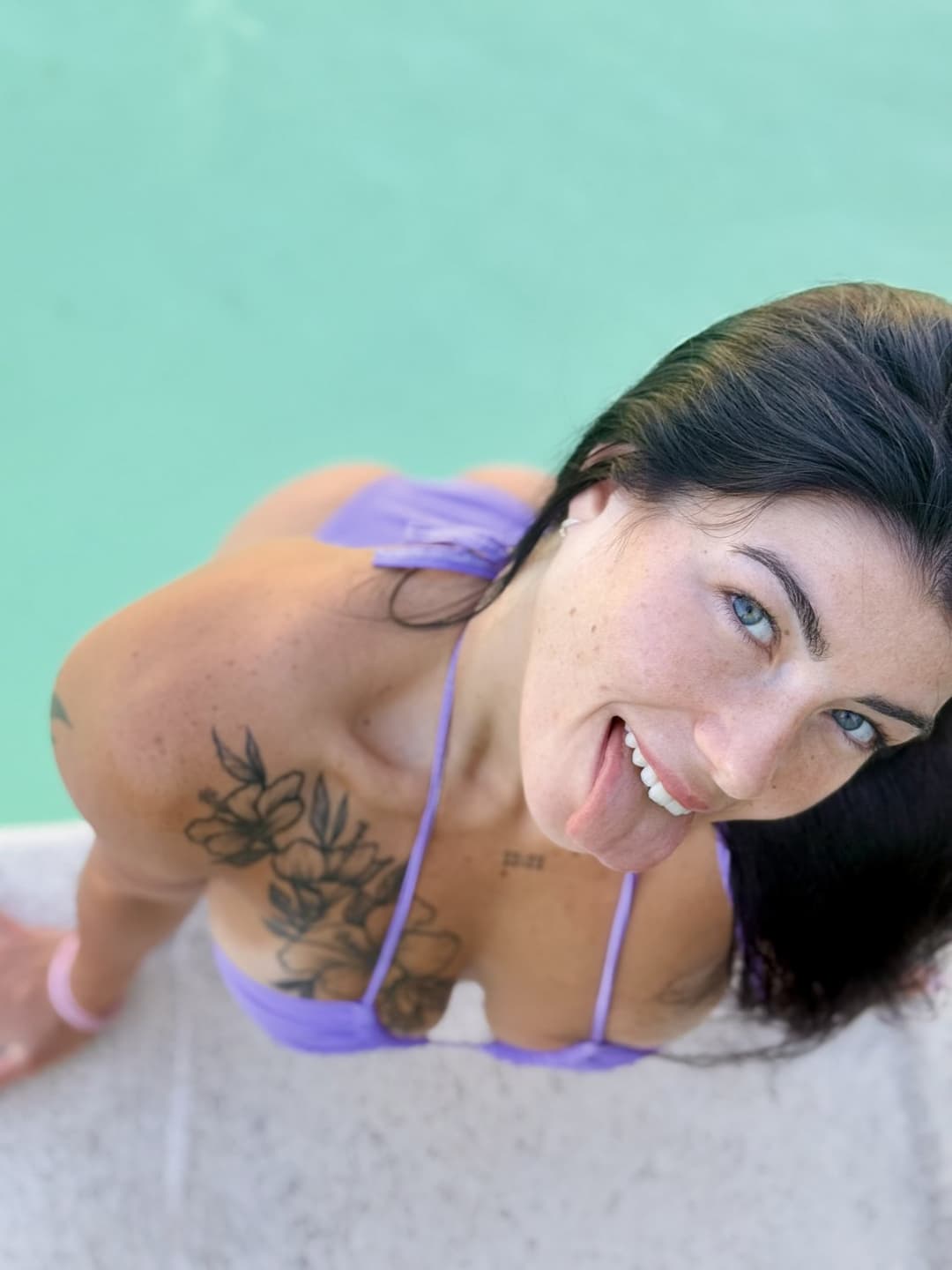 the water is delicious today