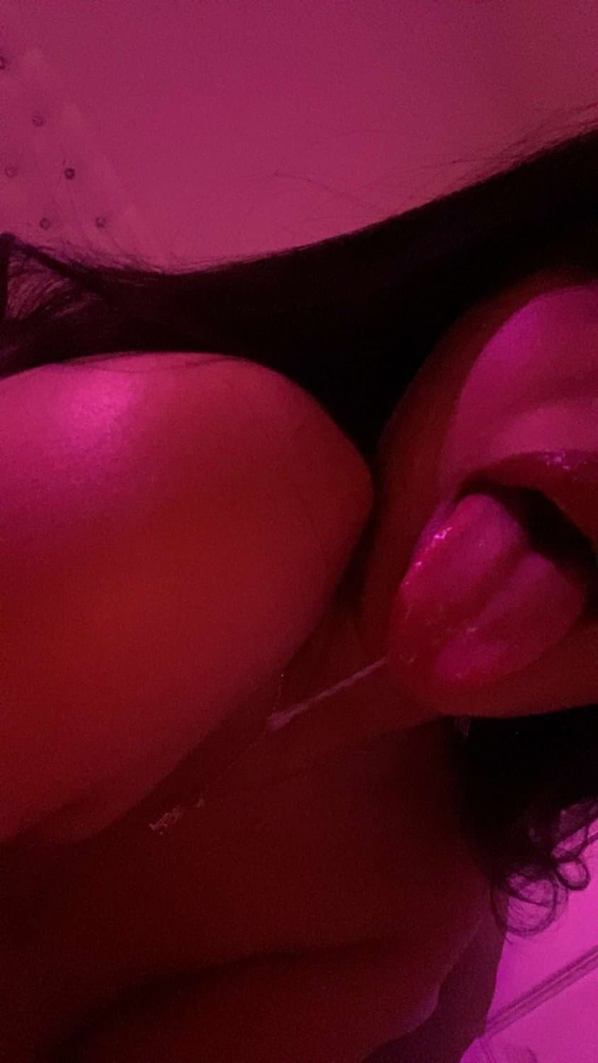 latina with big boobs sucking dick