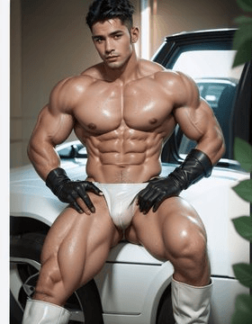 Click to view full size GAY A.I. MUSCLE MEN IN LINGERIE ???????