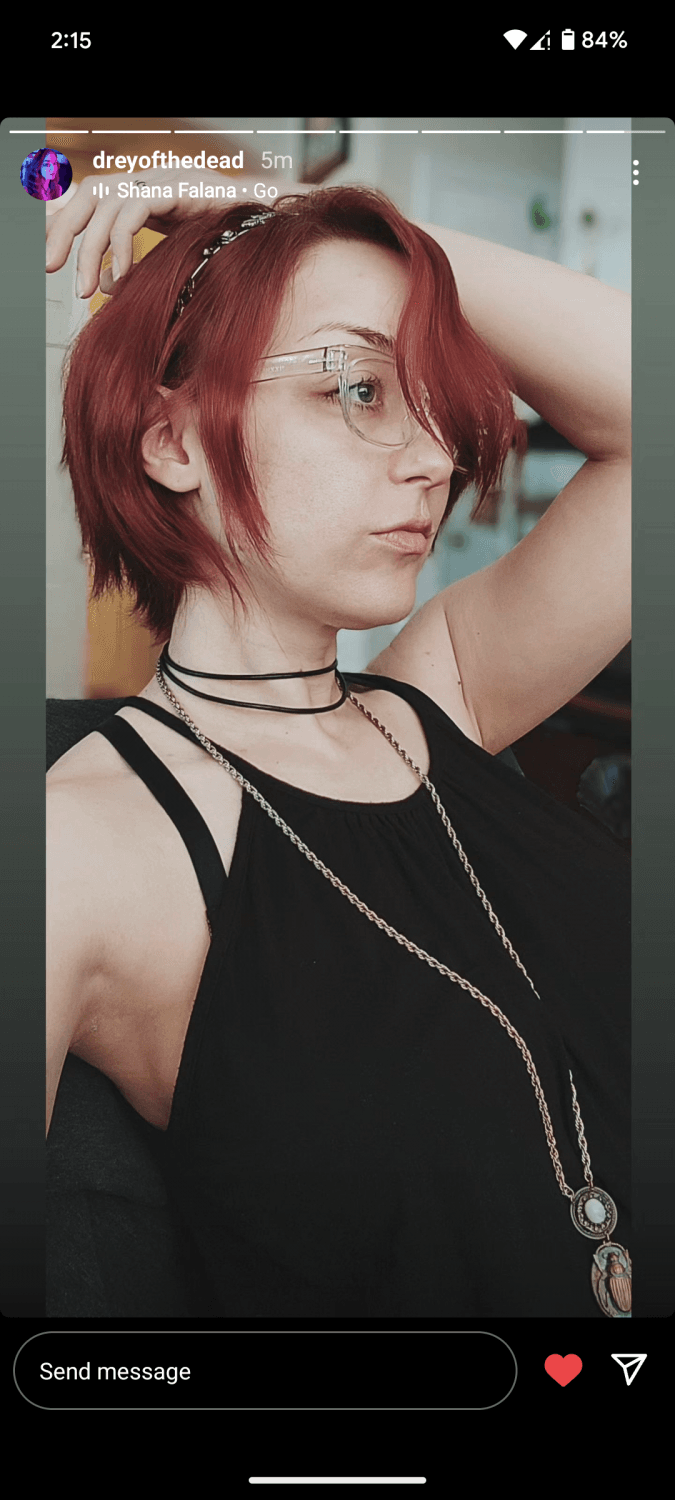 Sexy little Red Head nerdy bitch.