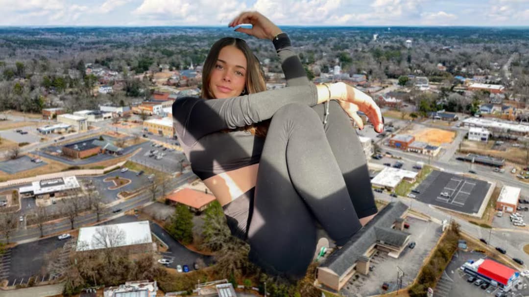 Giantess Kaitlyn Huff
