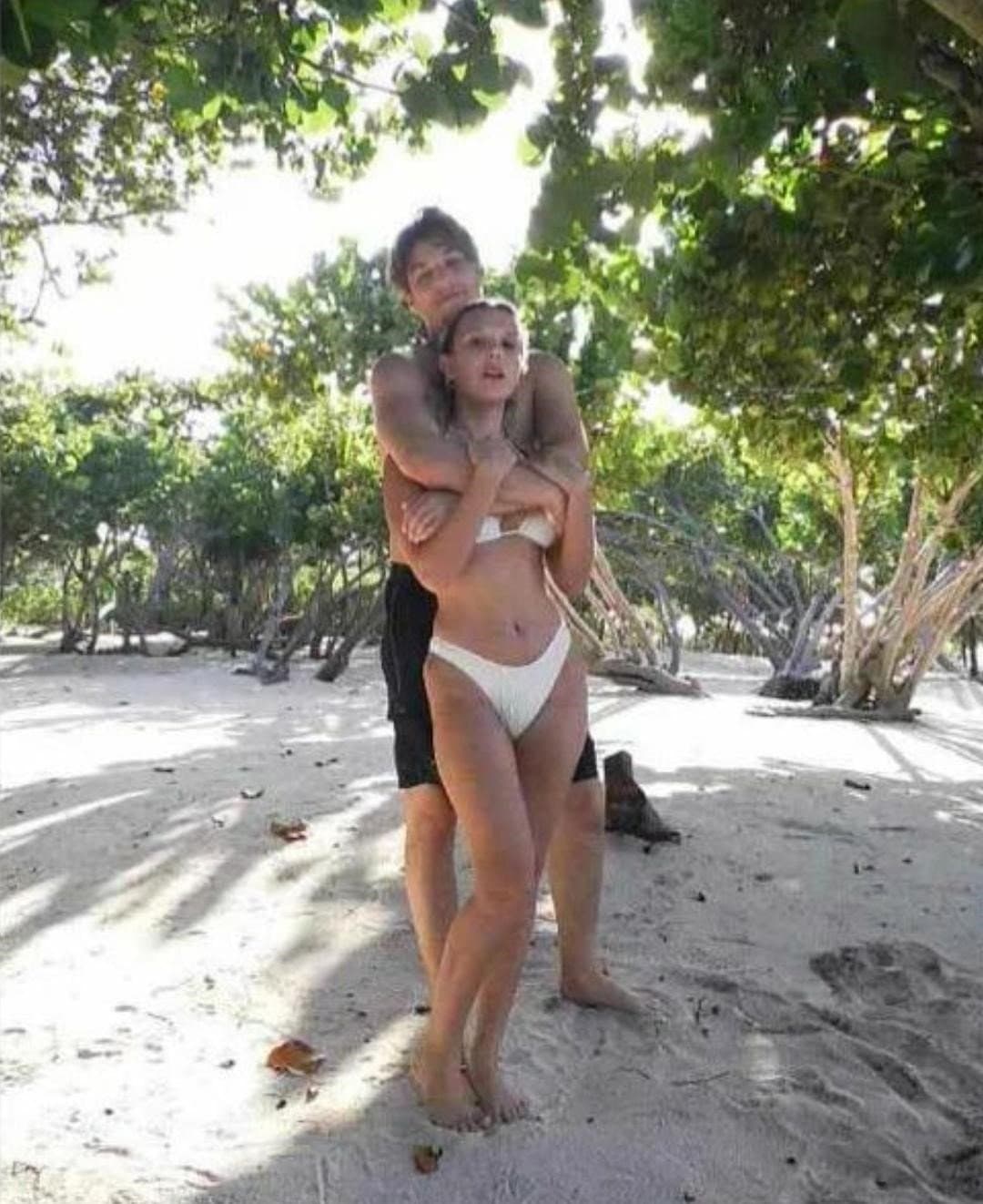 Millie Bobby Brown leaks and titty slip