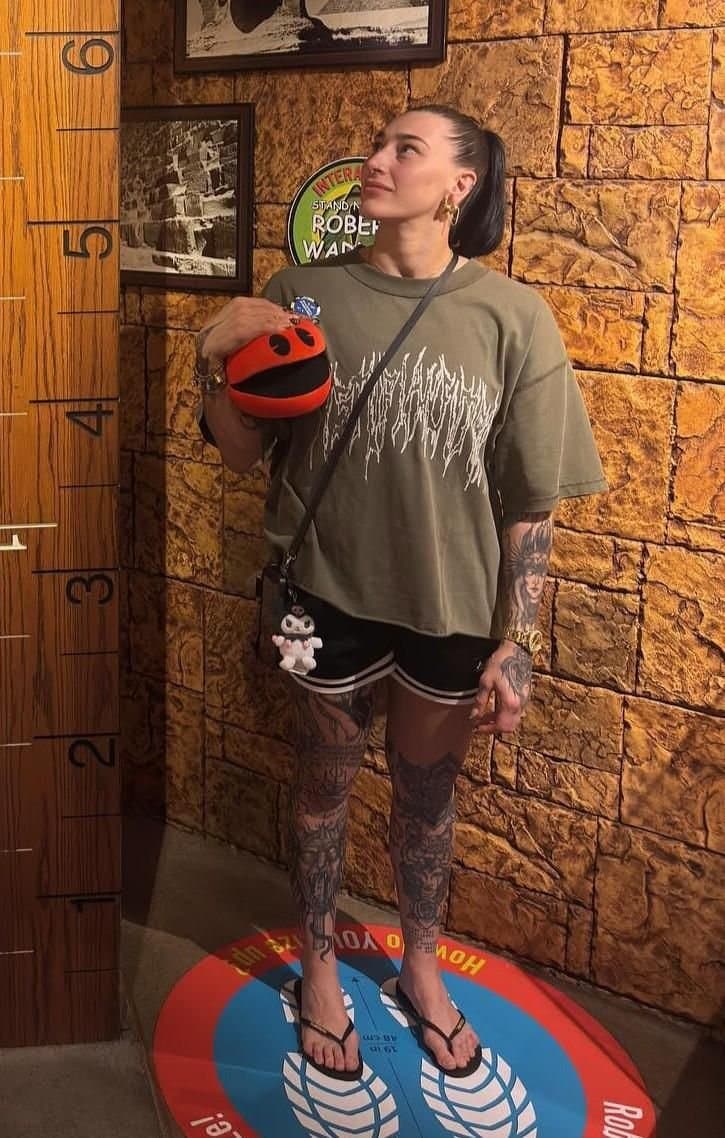 Rhea Ripley barefeet