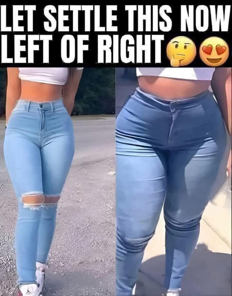 let’s settle this! (big booty vs normal build) “for dating and reproduction”