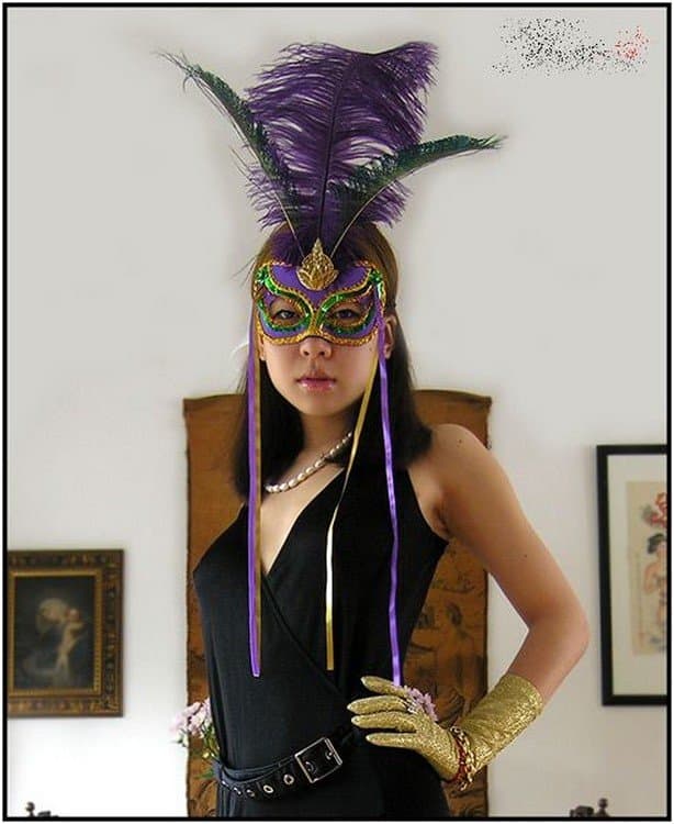 Japanese woman chique photoshoot