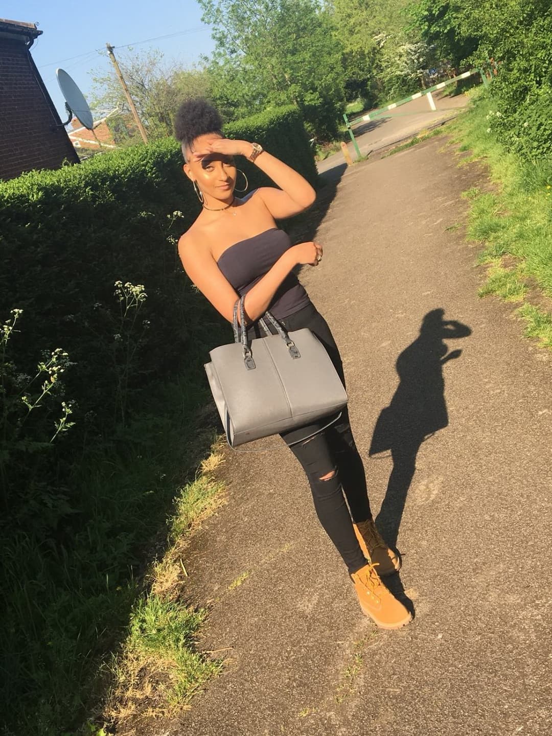 British Ebony Teen Stephanie aka Ebony Beauty Seymone (Rare Collection - Photo Gallery)