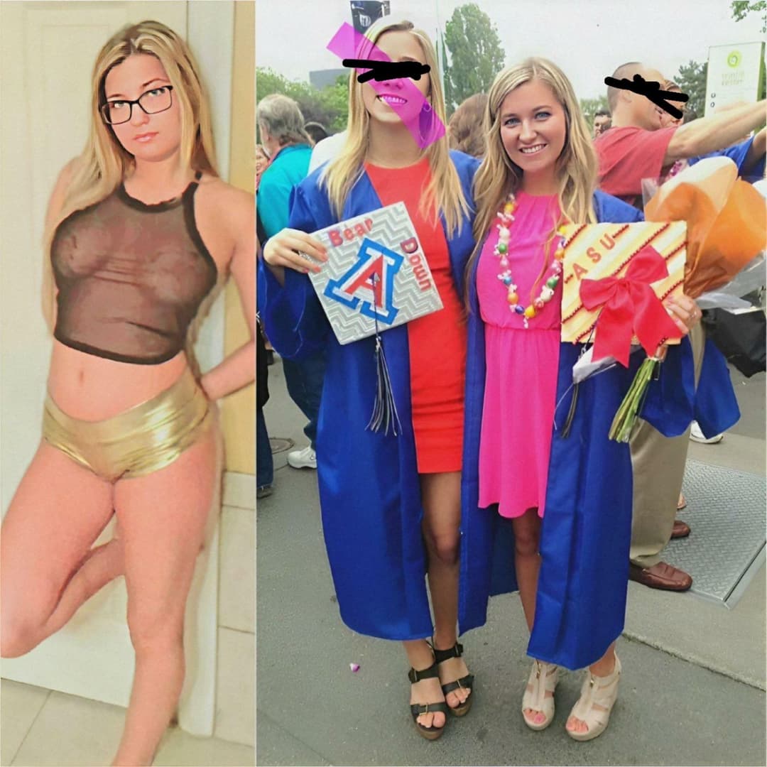 Young and horny 18 American schoolgirl LOVES showing off