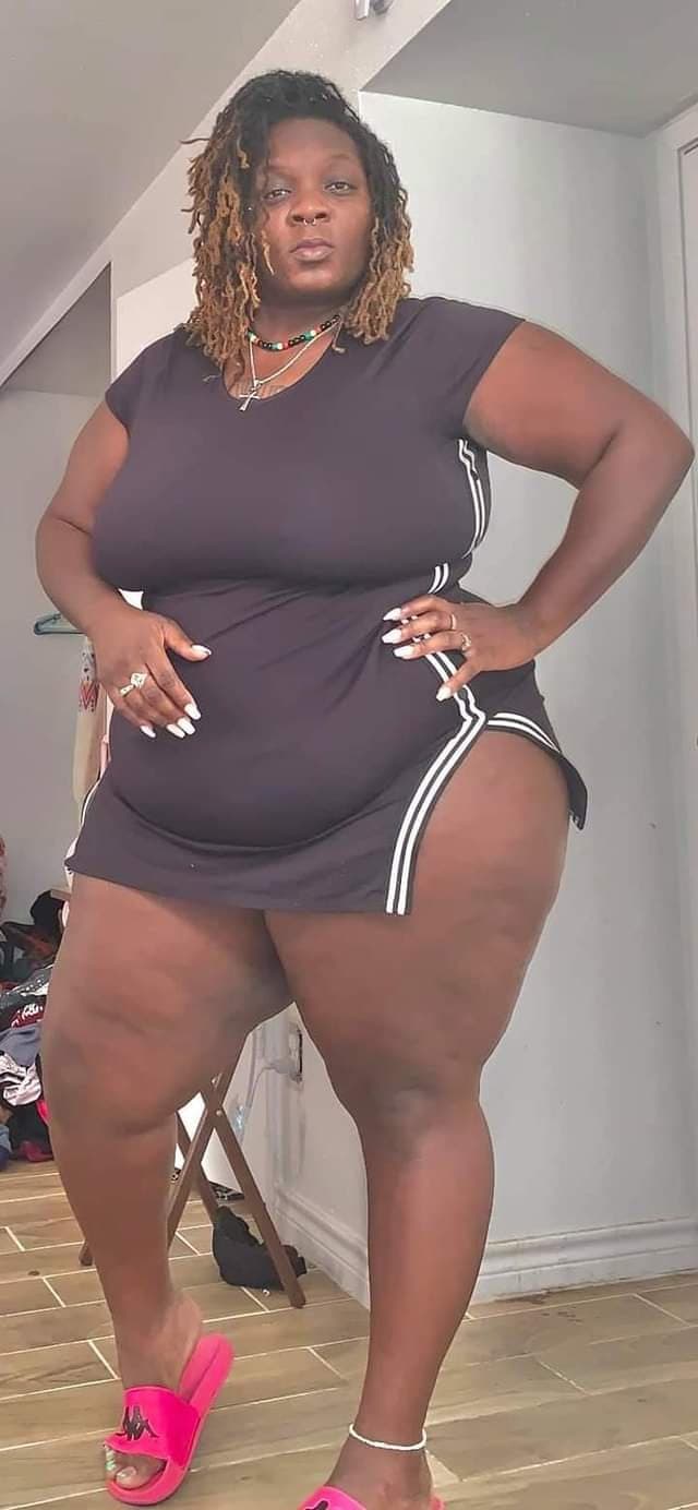 Dark Chocolate SSBBW Ebony Cougar I Would Not Pull Out 15