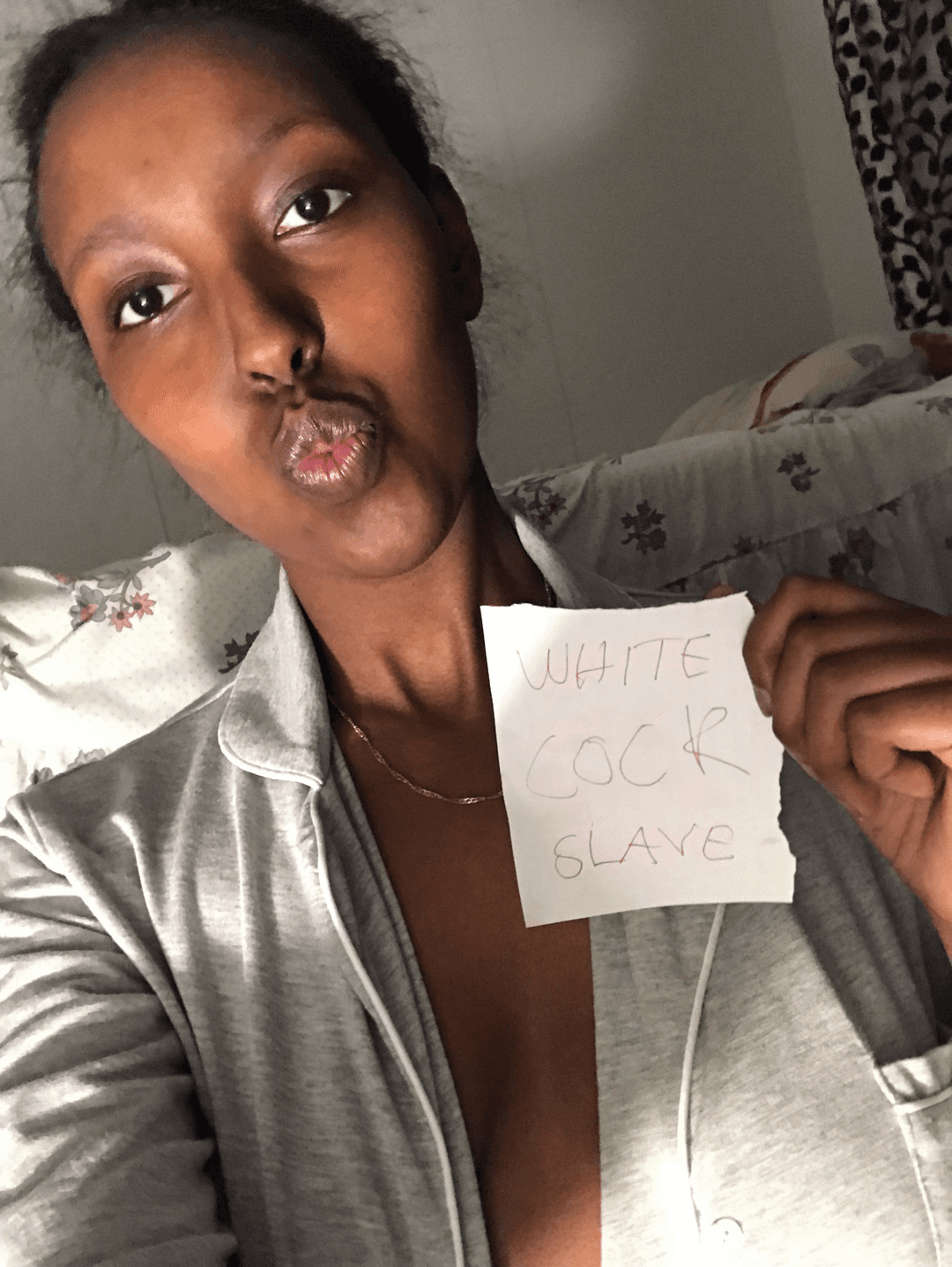 Click to view full size Ebony white dick lover