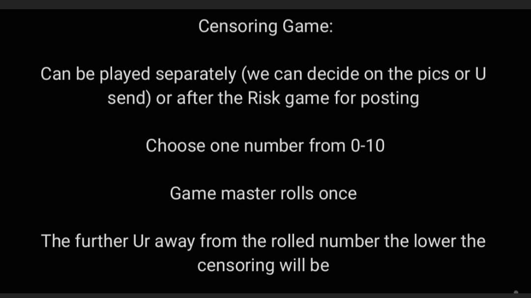 Dm to play game or kik: cryptic670