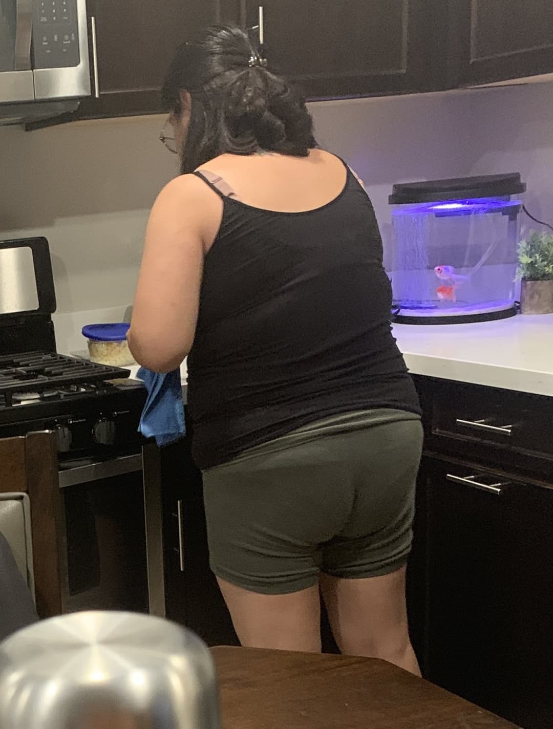 Love starring at my Latina sister ass