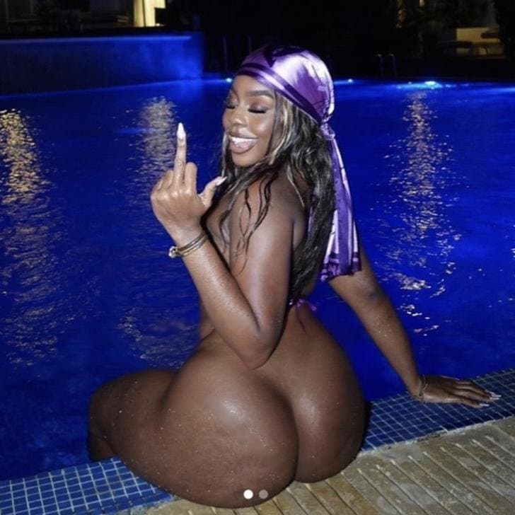 Jasmine Baddest darkskin ebony black baddie need to see her get fucked good