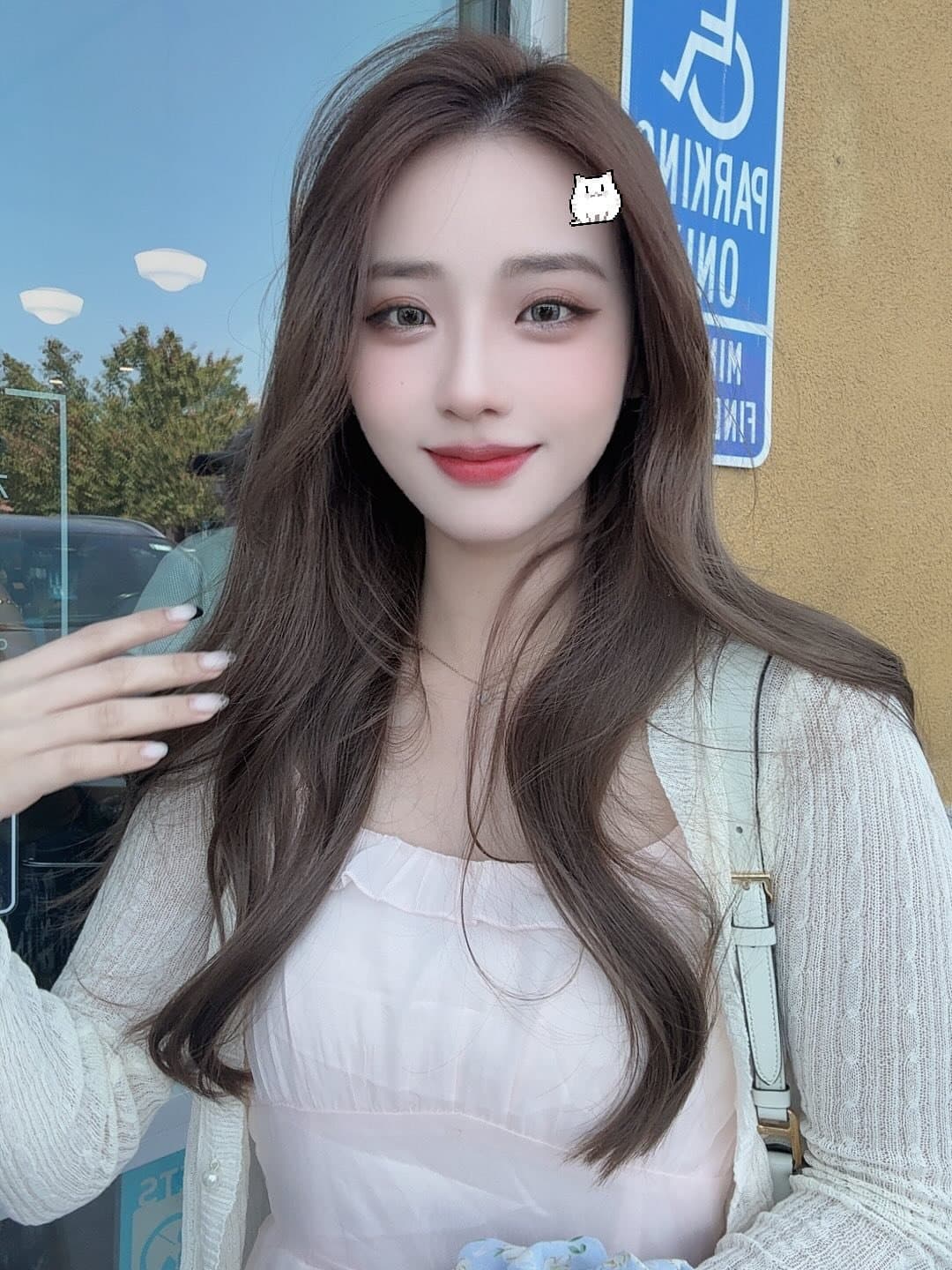 Beautiful sexy Asian woman and her AI nude