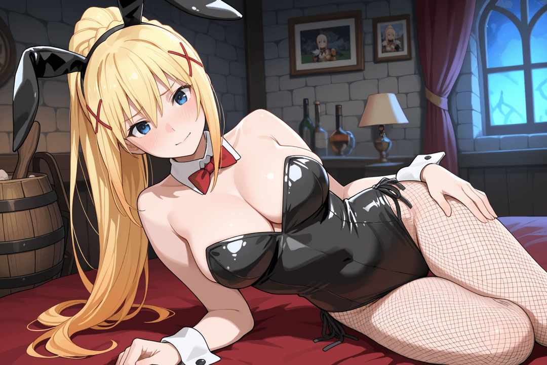 KonoSuba - Darkness - Bunny Suit Ecchi Image Set