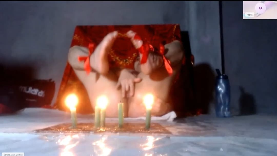 Thick Load & Candle Squirt Explosion Janet