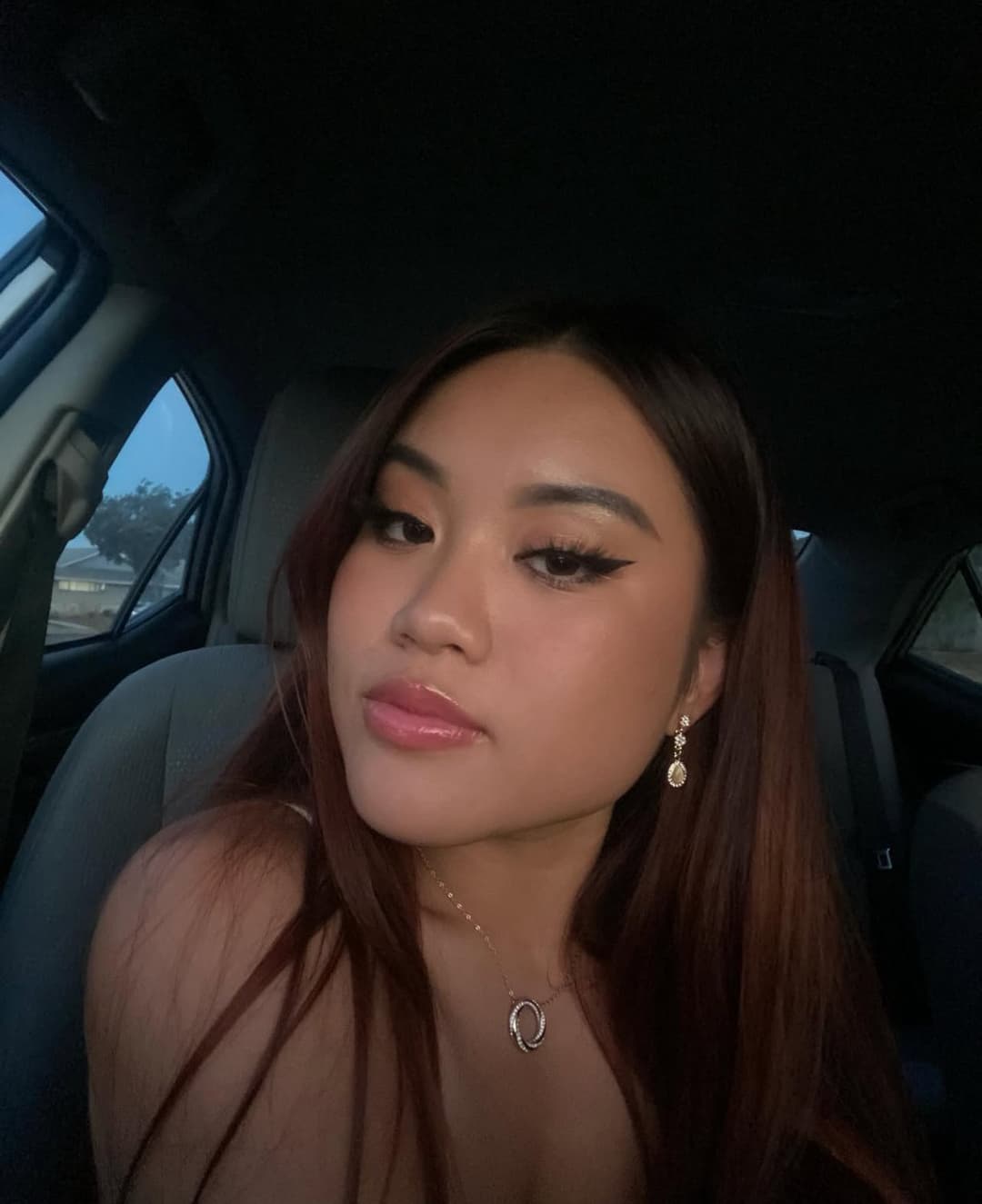 College Asian Abg Girlfriend Car Blowjob & Riding Leaked