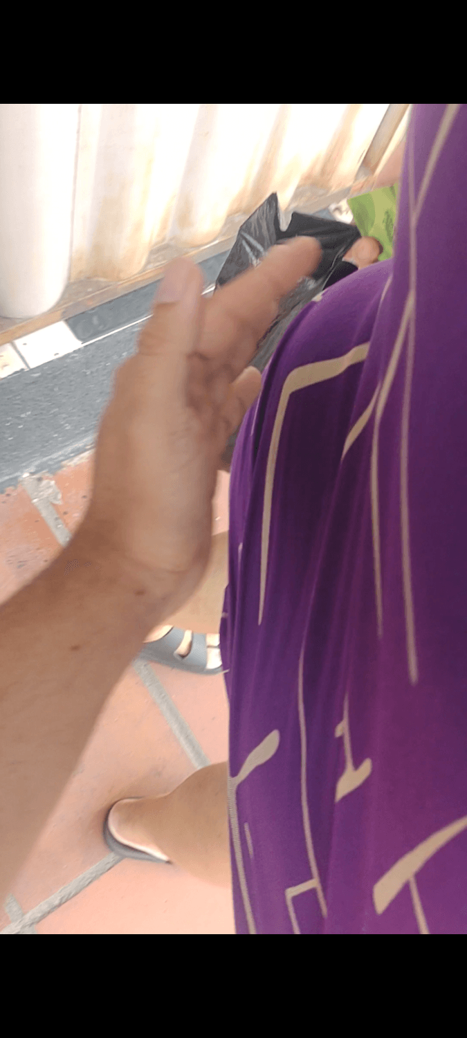 Encoxada, tapa no bundão