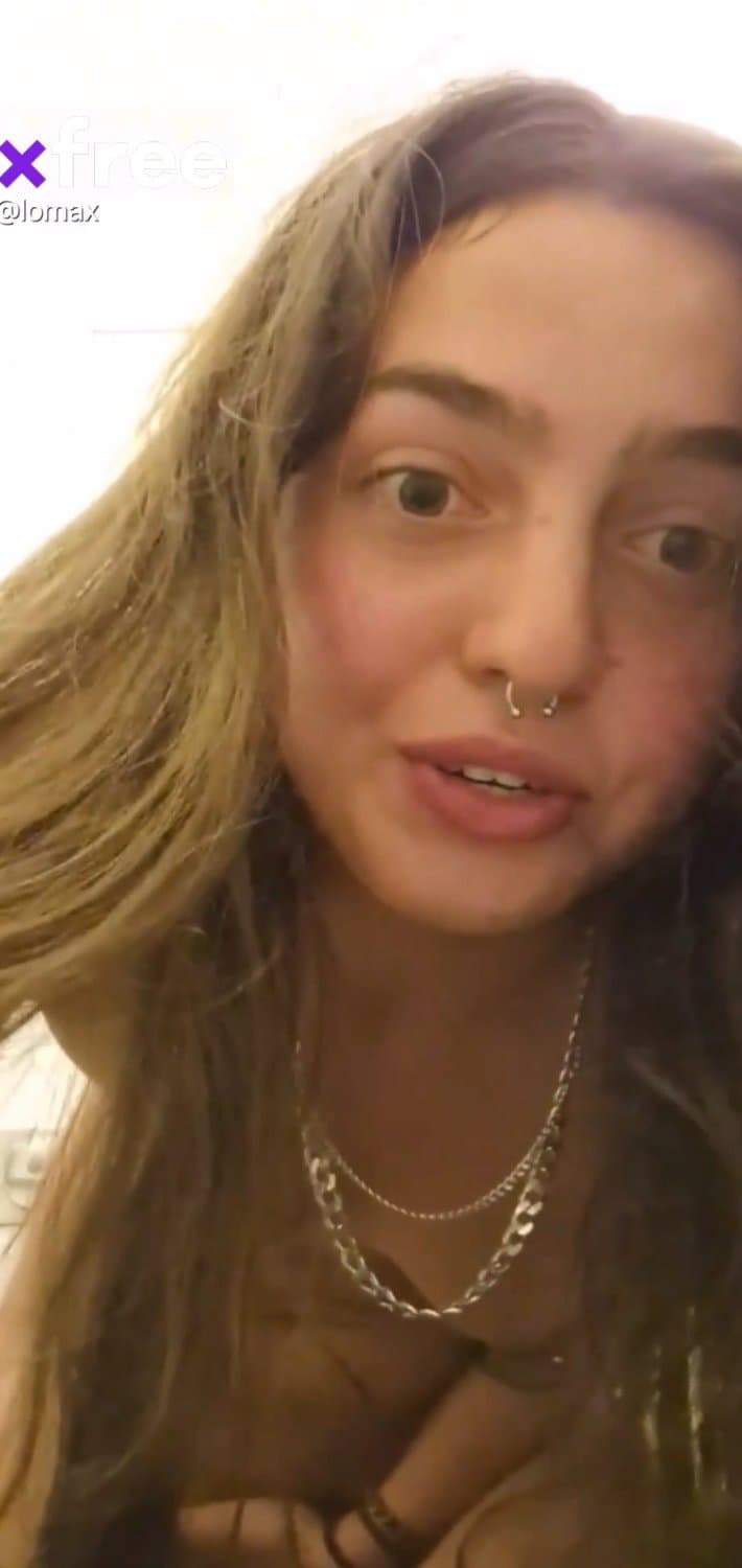 Slut rubs one out in an airplane bathroom and almost gets busted