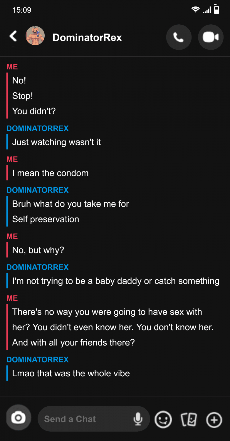 Click to view full size My girlfriend went to a Halloween frat party (3/3)