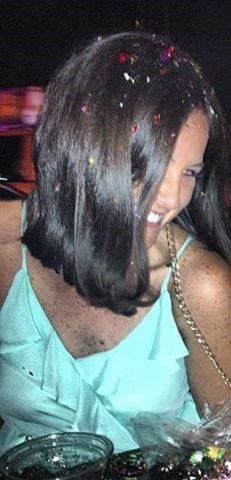 Click to view full size Monique & Abby were having too much fun showing their tits in public