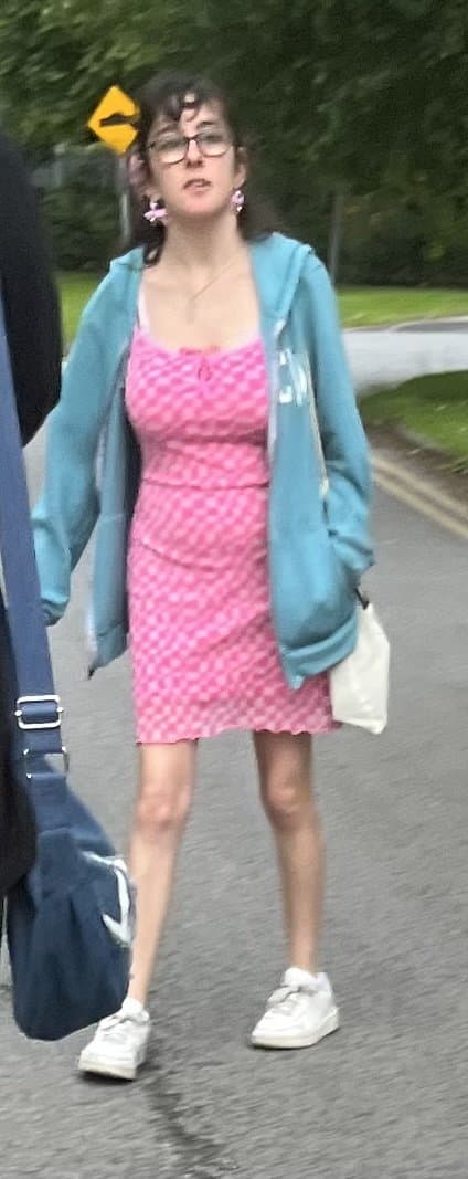 Nerdy busty jewish college girl candids