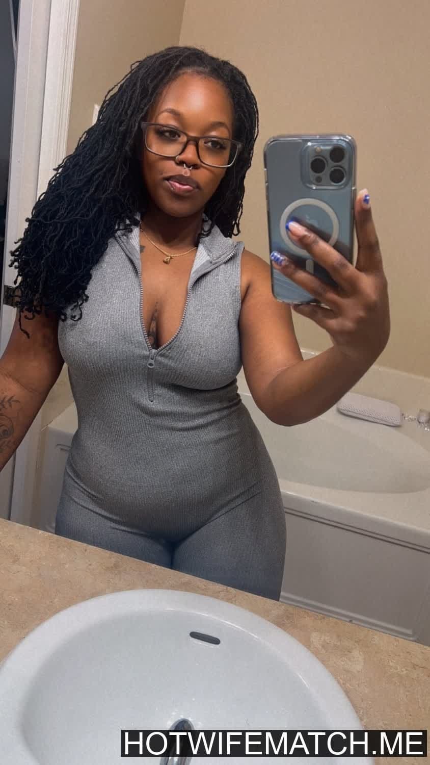 Juicy Ebony MILF Throat-Fucked While Hubby Records Her Gagging