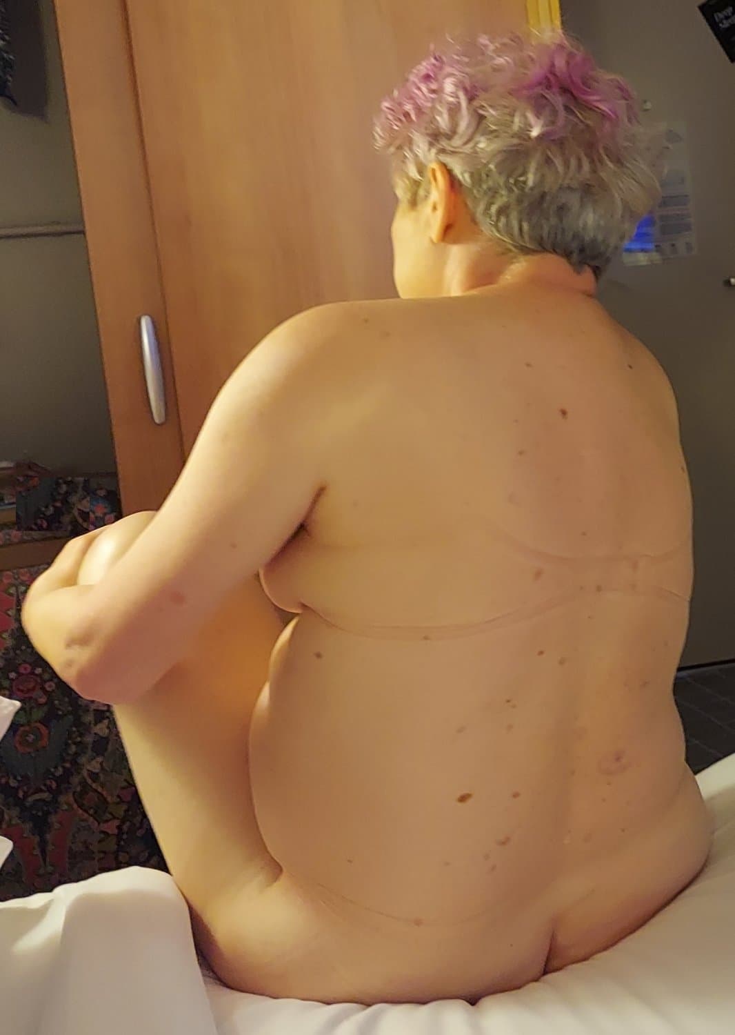 Click to view full size more chubby mature wife naked on cruise