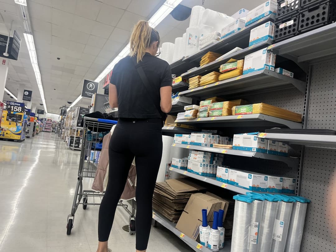 Milf at Walmart Shopping