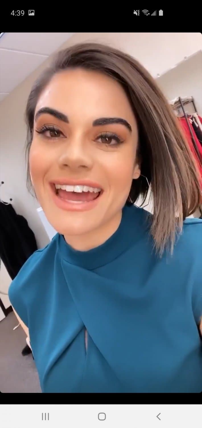 News anchor Camilla Rambaldi