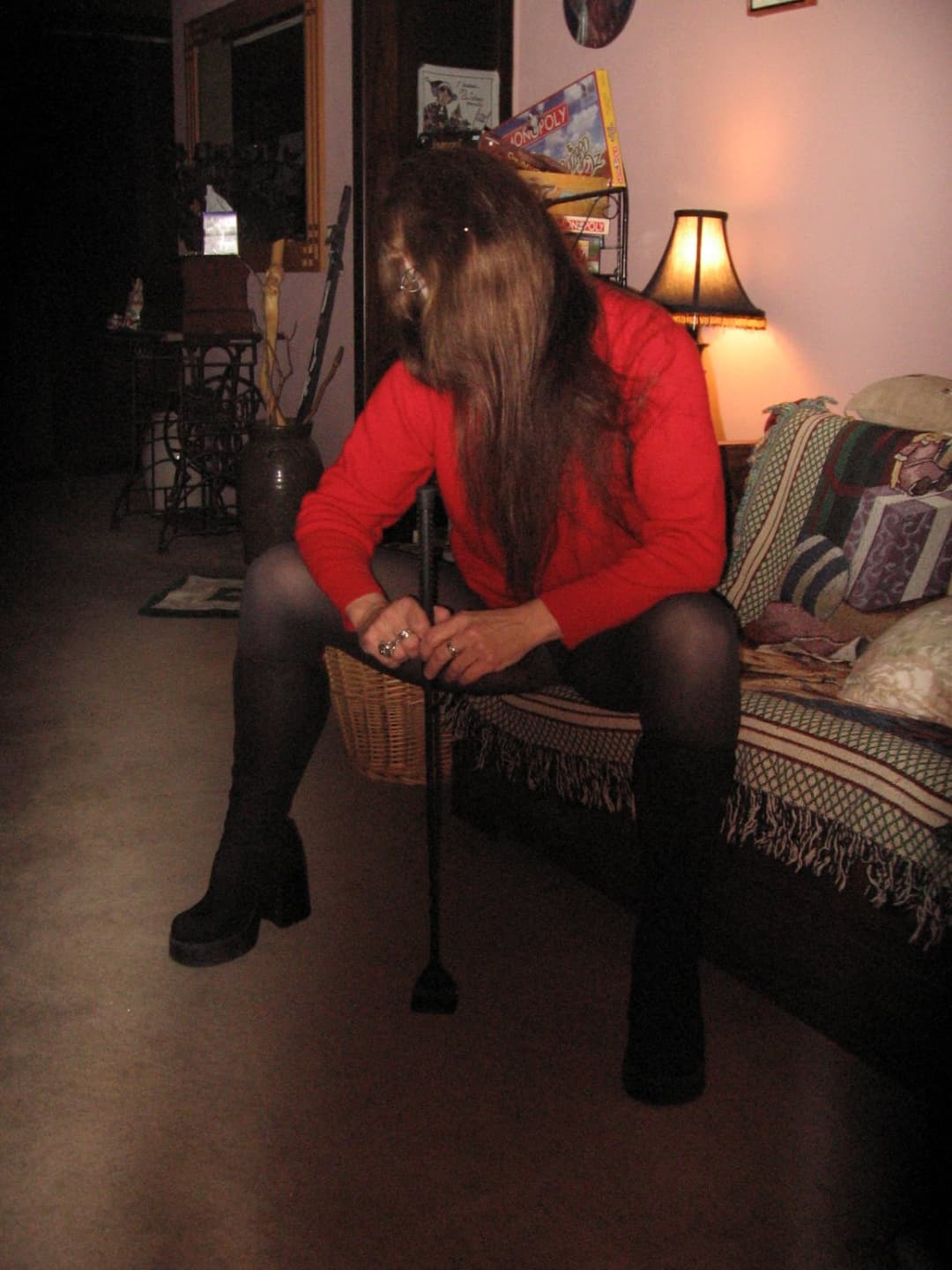 femdom gilf and her sissy xmas