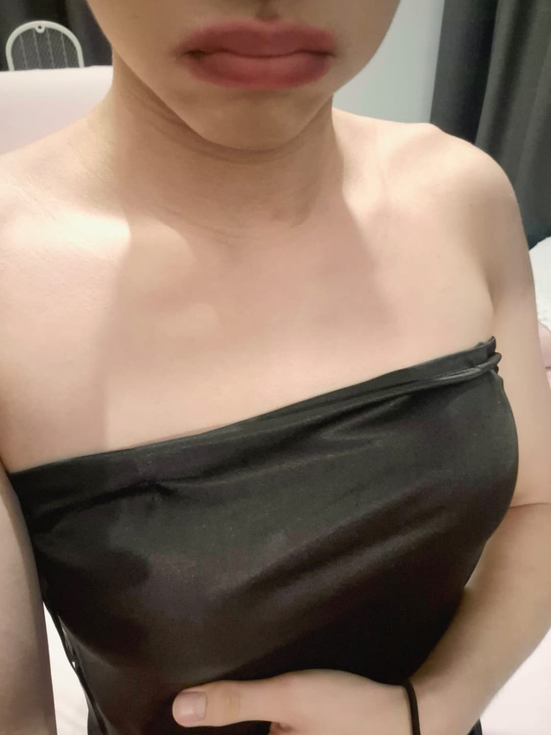 barely legal slim thick asian femboy in his little black dress looking for big dick bbc daddies