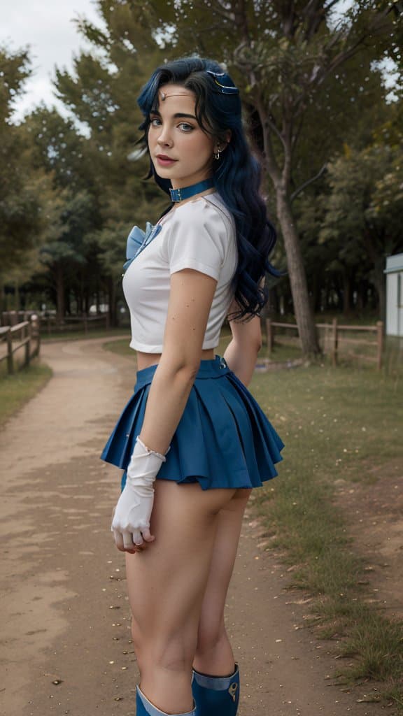 Staryuuki pendeja caliente con culote fake ia