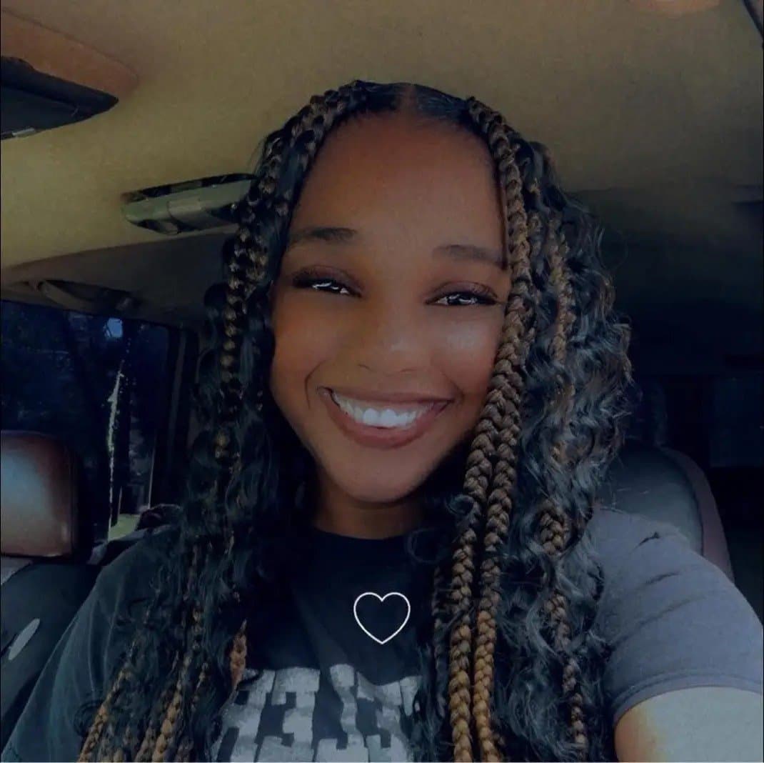 Courtney with sexy braids