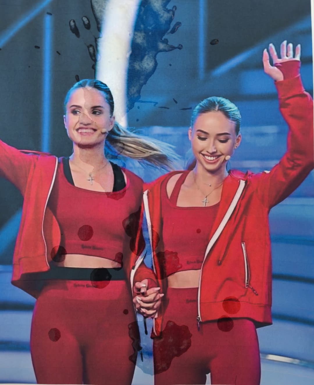 Including messages Davina and Shania win