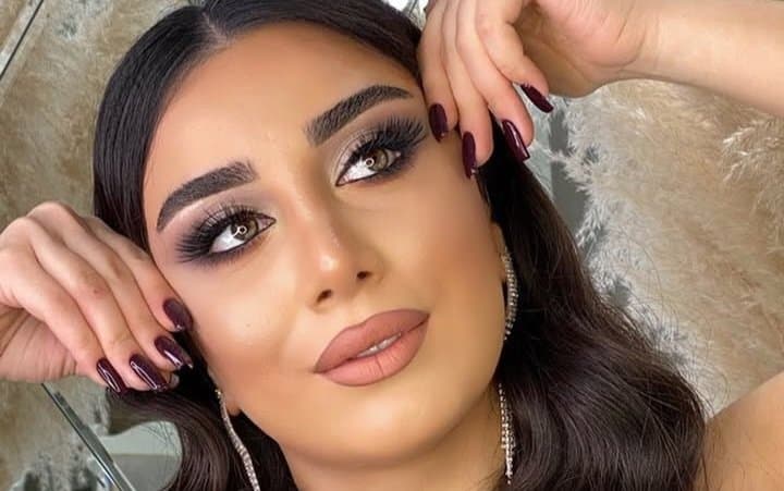 Sexy glamour woman face