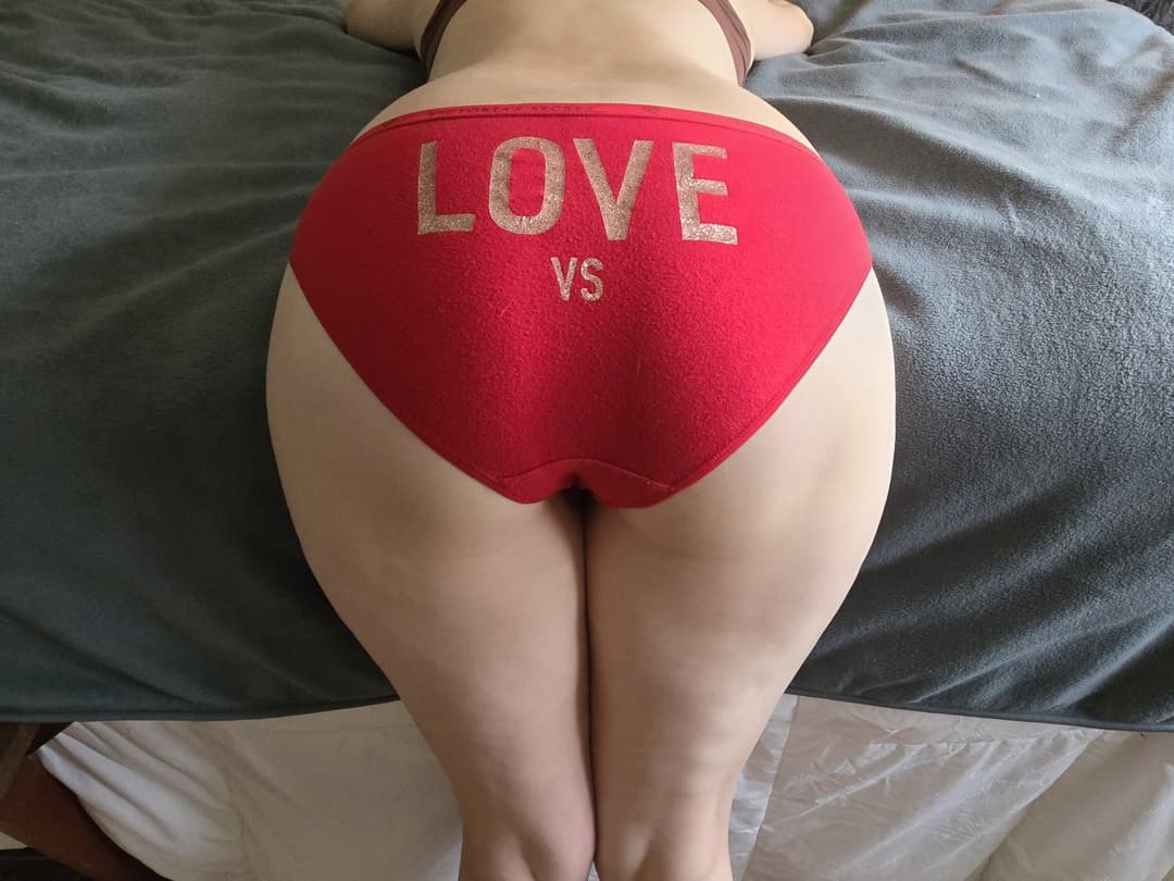 Hubby said it was time for new poses, so ... panties for sale, reasonable requests.