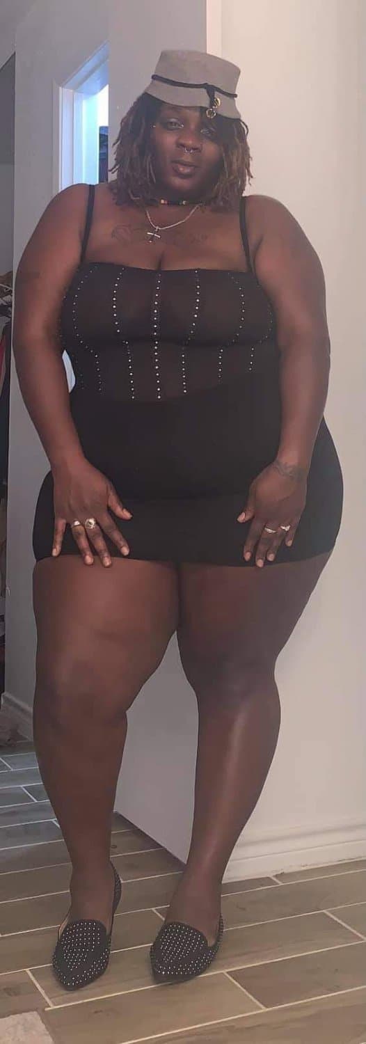 Dark Chocolate SSBBW Ebony Cougar I Would Not Pull Out 15
