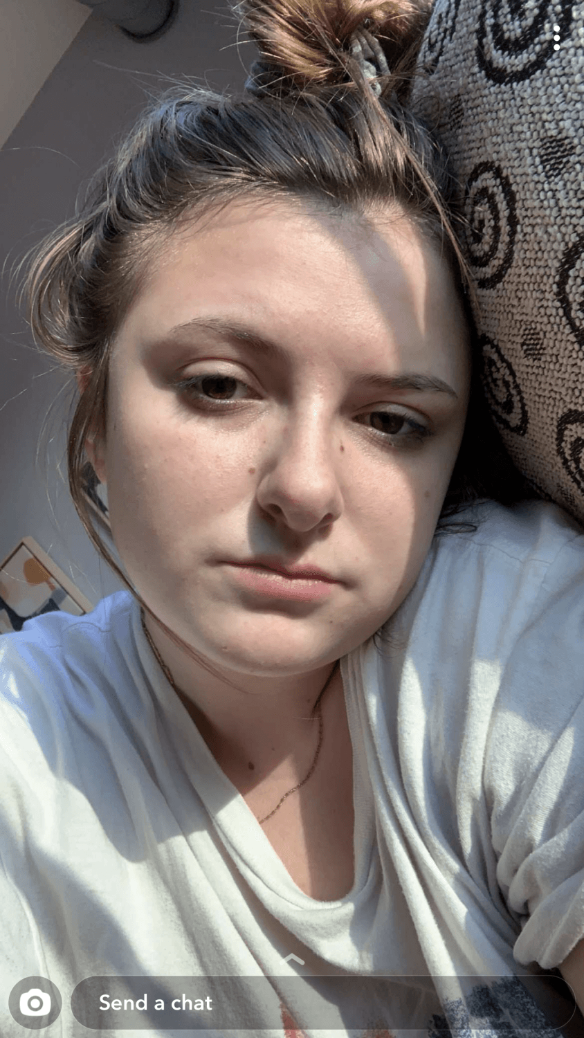 Barely legal amateur 18 yo teen first ever blowjob slow sensual tongue teasing gagging eye contact