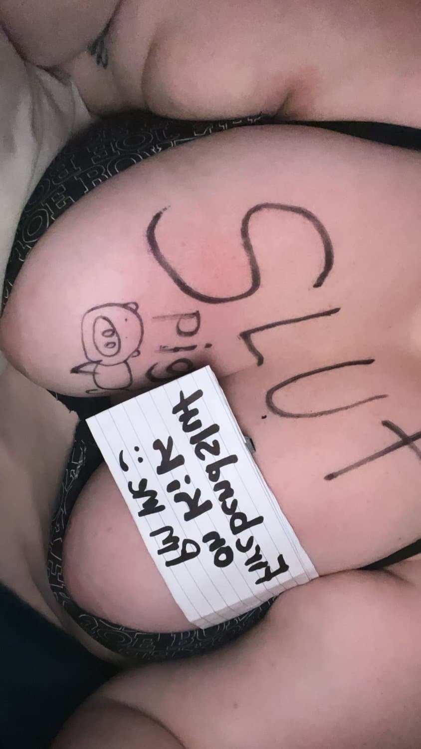 Thirsty big titted slave kik firebendslut