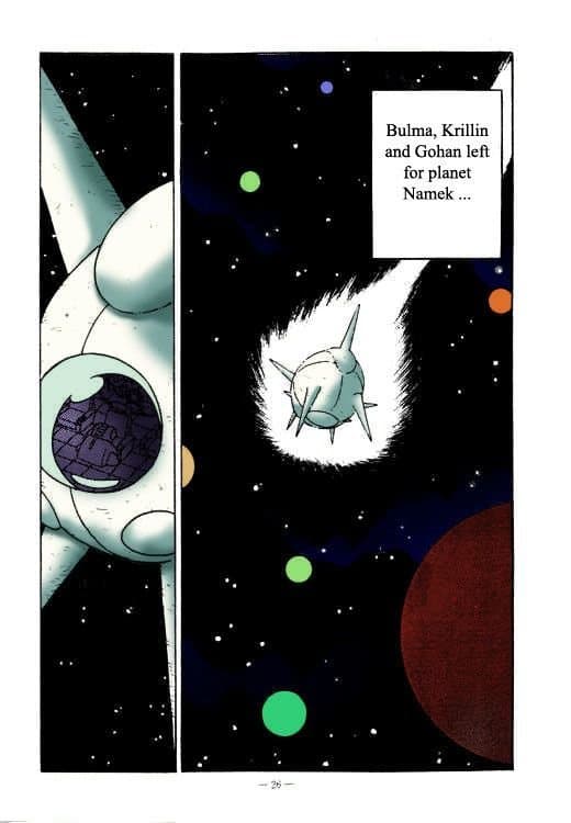 DBZ Hentia Comic Aim At Planet Namek