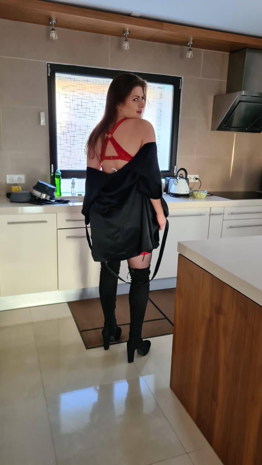 HotWife Whore Martyna L. - Red Lace Lingerie PART 1 - WebSlut from Wroclaw Poland