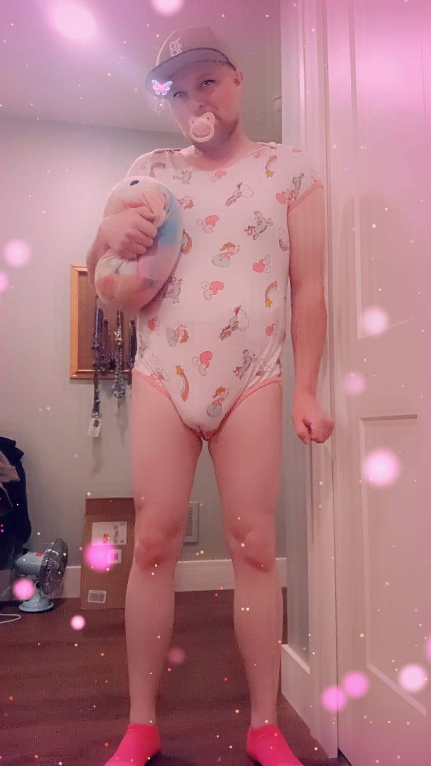 Diaper sissy Derek chew